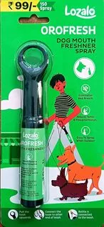 LOZALO Dog Mouth FRESHNER Spray 22ML