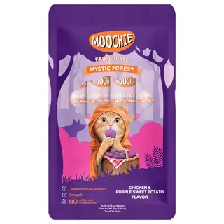 MOOCHIE TUNA & TRUFFLE FLAVOR MOUSSE 5X15G POUCH SACHET, 75g