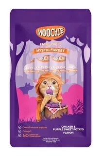 Moochie Chichen & Purple Sweet Potata, Flavour Cat Treats, 75g