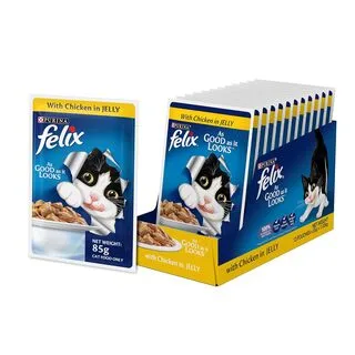 Purina Felix Chicken In Jelly Flavour 85 g