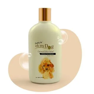 SmartyPet Oh My Dog Oatmeal & Itch Relief Dog Shampoo, 500ml
