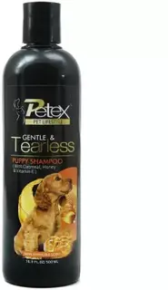 Petex Gentle & Tearless Puppy Shampoo Oatmeal, Honey, & Vitamin E 250 ml