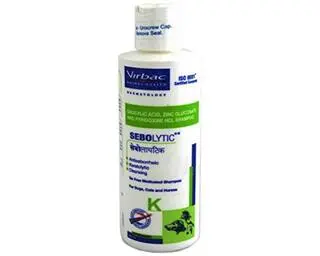 Virbac Sebolytic Medicated Shampoo for Dogs, Cats and Horses - 200ml