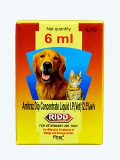 RIDD ANTI TICK & FLEA SOLUTION FOR DOG 60 ML (PACK OF 1) Pet First Aid Kit