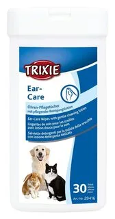 Trixie Ear Care Wipes for Dogs, Cats and Other Small Animals (Pack of 30 Wipes)
