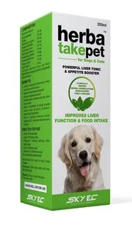 Sky Ec Herba Take-Pet Powerful Liver Tonic & Appetite Booster 200 mL