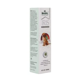 Basil IRIS Pet Cologne Spray - Smelling Refreshing with Long Lasting Fragrance100 mL