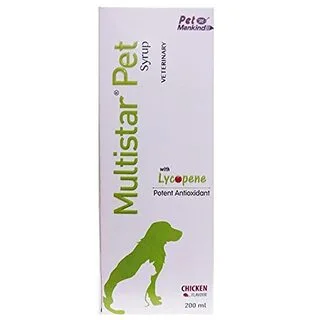 Pet Mankind Multistar Pet Syrup with Lycopene (Chicken) 200mL
