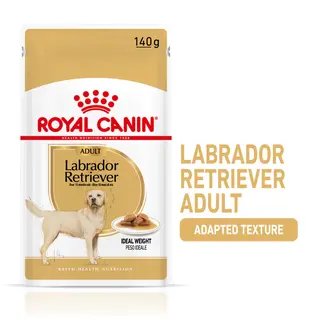Royal Canin Chunks In Gravy Labrador Retriever Adult Dog Wet Food, 140 gm Pack of 6
