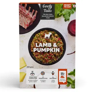 Lamb and Pumpkin Fresh Food for Dogs and Puppies - Pack of 1