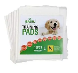 Basil Absorbent PET Training Pads (60x60cm - 15pcs)