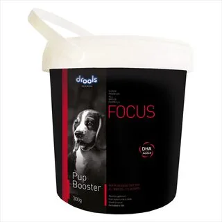 Drools Focus Pup Booster - Puppy Weaning Diet for All Breeds, 300g