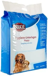 Trixie Nappy Puppy Pad, 60 Cm, Pack of 10
