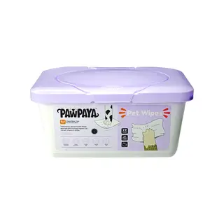 Pawpaya Pet Wipes For Cats & Dogs 100 Wipes Tub