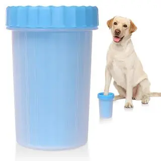 Pet Animal Wash Foot Cup, Dog Paw Cleaner, Dog Paw Washer Cup, 2 In 1
