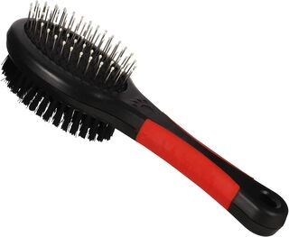 Dog & Cat Double Sided Comb & Grooming Brush for Dogs & Cats Short and Long Hair