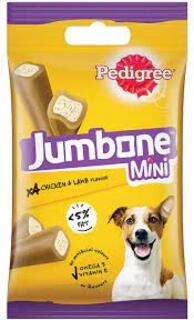 Pedigree (JUMBONE MINI ) CHICKEN AND LAMB FLOURS 160 G