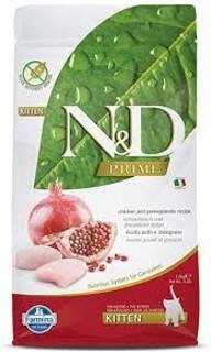 N&D Grain Free Chicken and Pomegranate Kitten Food, 1.5 kg