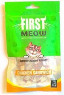 First Meow  ( CHICKEN SANDWICH ) 40 G