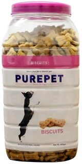 Baked Delights Chicken Flavour, Real Chicken Baked Cookies, Round Shaped- Dog Treats, 800 gm