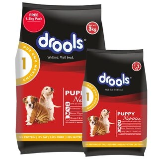 DROOLS (FOR PUPPIES) CHICKEN AND EGG 1.2 KG
