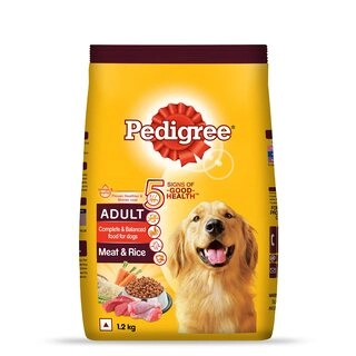 Pedigree (FOR ADULT DOG) MEAT AND RICE 1.2 KG