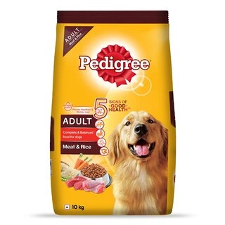 Pedigree (FOR ADULT DOG) MEAT AND RICE 10 KG