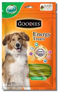 Goodies Energy Dog Treats, Chlorophyll, 125g - 500g