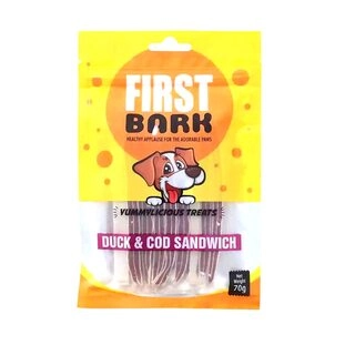 First Bark Duck And Cod Sandwich