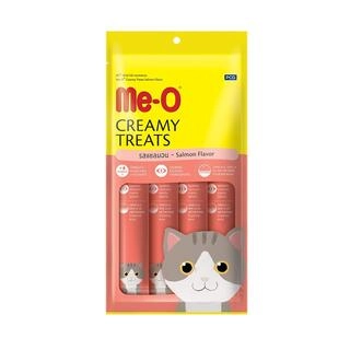 Me-O Creamy Cat Treats - Salmon Flavor, Small, 60g