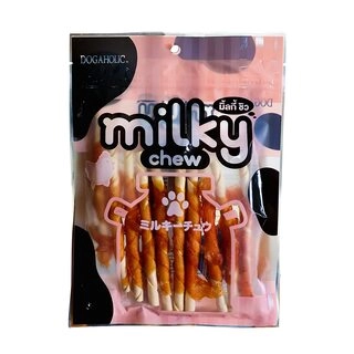 Milky Chew Chicken Stick for Dogs of All Ages and Sizes Premium Milk-Flavoured Treat Rawhide Free Nutritional Benefits Muscle Development