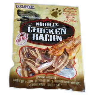 Dogaholic Smoke Chicken Bacon Strips Dog Treat