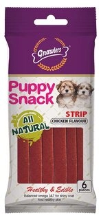 Gnawlers Puppy Snack Strip - Chicken Flavor