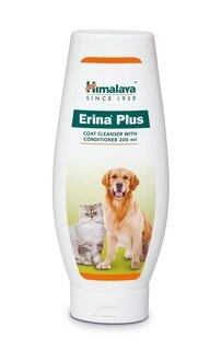 Himalaya Erina Plus Coat Cleanser with Conditioner, 200 ml