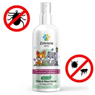 ZOIVANE Tick & Flea Repellent Spray for dogs 200ml 