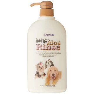 Aloe Rinse Conditioner for Dogs Provide Richness and Shiny Coat