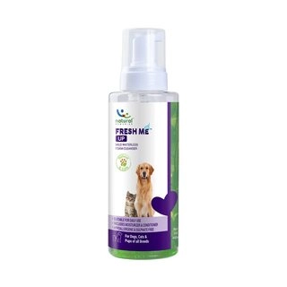 Natural Remedies Fresh Me Up Mild Waterless Foam Cleanser Dry Shampoo for Dogs, Cats and Pups of All Breeds