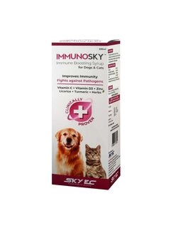 Sky-Ec Immunosky Immune Boosting Syrup for Dogs & Cats 200ML