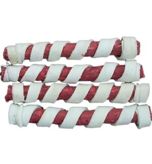 LEO PET PRODUCTS Munchie Twist Spiral Bones Chew Sticks Treat Snacks for All Breed Dogs Dog chew Dental Sticks Munchy Mutton 1Kg