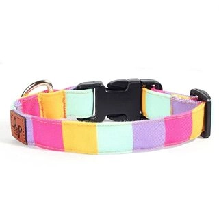 Crush Soft & Sturdy Adjustable Fabric Dog Collar Belt (Small)