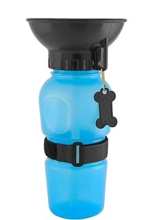 Dog Water Bowl Bottle Portable Aqua Dog Travel Water Bottle Bowl 18-oz Dog Bottle Auto Dog Mug for Pets