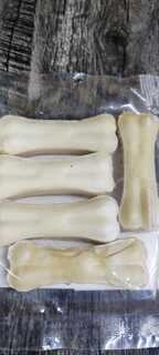 White Bones 3 Inch, 5 Bones, Healthy Dog Chews