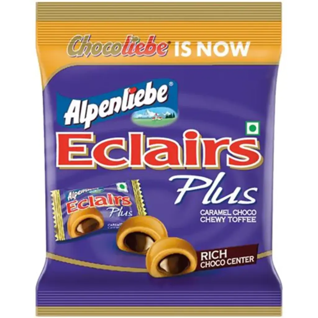 Eclairs Plus Rich Choco Center 136Gm
