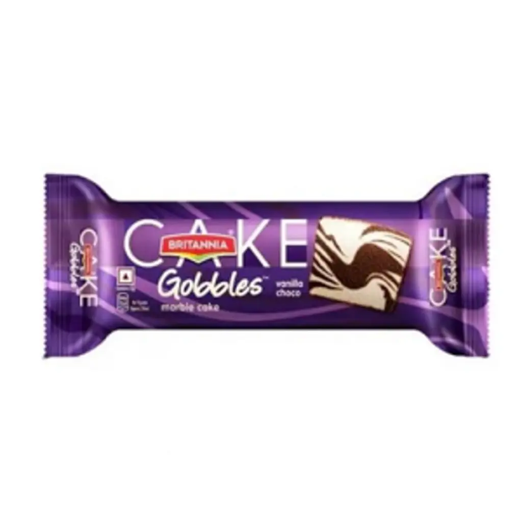 Gobbles Marble Cake Vanila Choco 110Gm