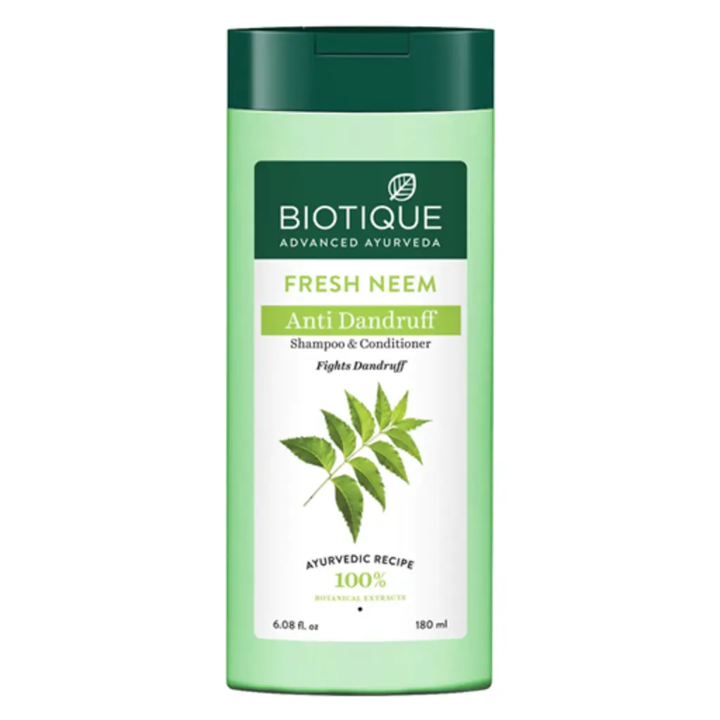 Fresh Neem Anti Dandruff Shampoo + Conditioner.