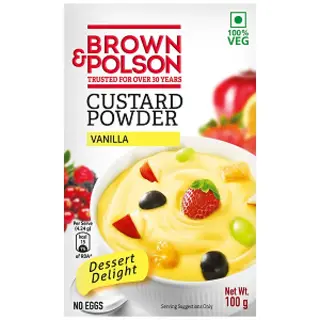 Brow&Pols Custar Pow 100Gm