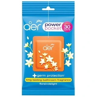 POWER POCKET FLORAL DELIGHT BATHROOM FRAGNANCE 10G