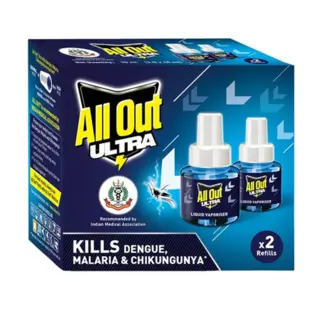 ULTRA LIQUID VAPORISER MOSQUITO REFILL 2X45ML