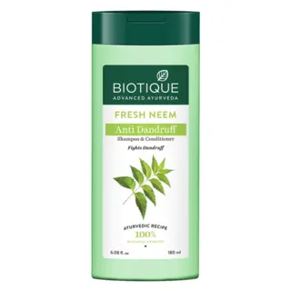 Fresh Neem Anti Dandruff Shampoo + Conditioner.
