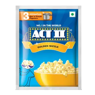 GOLDEN SIZZLE 3 MINUTE POP CORN RS10